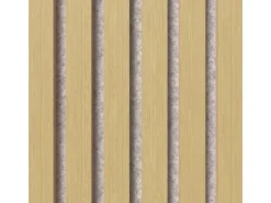 Akustikpaneel-Muster Eiche Unbehandelt MDF Braun Filz Grau 29,5 cm x 15 cm