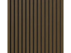 Akustikpaneel-Muster Foliert Eiche Dunkel Filz Schwarz 29,5 cm x 15 cm