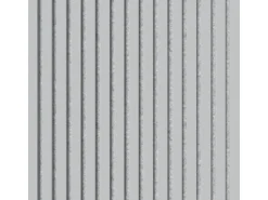 Akustikpaneel-Muster Foliert Weiß Matt Filz Grau 29,5 cm x 15 cm