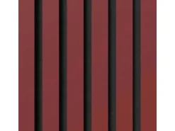 Akustikpaneel-Muster Linoleum Salsa Filz Schwarz 29,5 cm x 15 cm