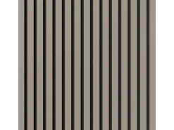 Akustikpaneel-Muster Linoleum Pebble Filz Schwarz 29,5 cm x 15 cm