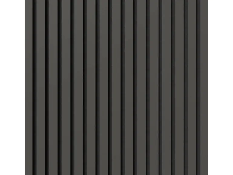 Akustikpaneel-Muster Linoleum Iron Filz Schwarz 29,5 cm x 15 cm