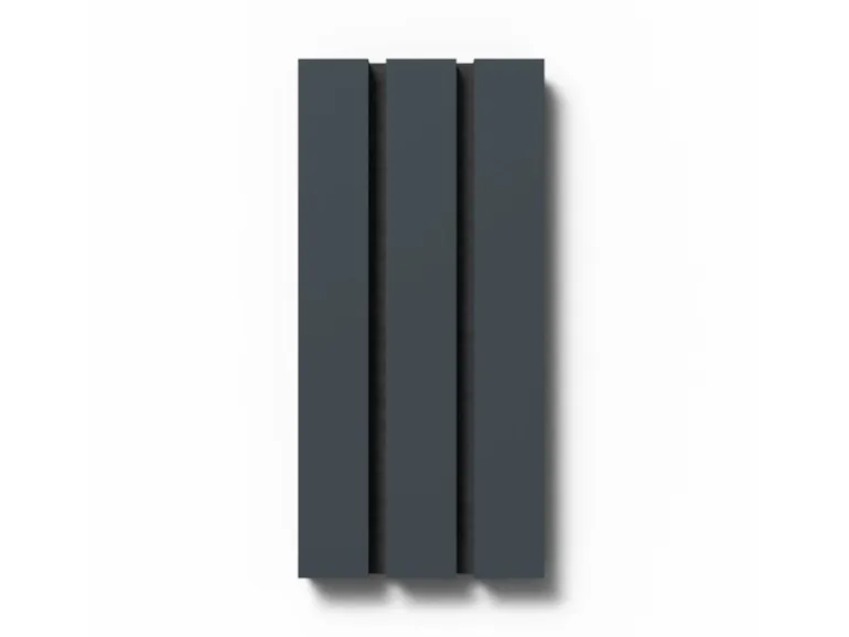 Akustikpannel-Muster Linoleum Lux Smokey Blue Filz Schwarz 29,5 cm x 15 cm