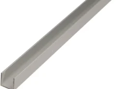 Alberts U-Profil Aluminium 18 mm x 20 mm x 2.000 mm