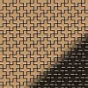 ALLOY Mosaik Fliese Massiv Metall Titan Hochglanz Kupfer 1,6mm Swiss Cross-ti-am 1 Paket mit 10 Matten 0,88 m2 Kupfer