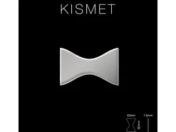 ALLOY Mosaik Fliese Massiv Metall Edelstahl Matt Grau 1,6mm Stark Kismet-s-s-ma 1 Paket mit 10 Matten 0,86 m2 Grau