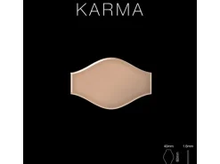 ALLOY Mosaik Fliese Massiv Metall Kupfer Gewalzt Kupfer 1,6mm Stark Karma-cm 1 Paket mit 10 Matten 0,86 m2 Kupfer