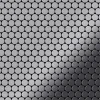 ALLOY Mosaik Fliese Massiv Metall Edelstahl Marine Hochglanz Grau 1,6mm Penny-s-s-mm 1 Paket mit 10 Matten 0,88 m2 Grau