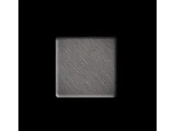 ALLOY Mosaik Fliese Massiv Metall Edelstahl Marine Gebürstet Grau 1,6mm Attica-s-s-mb 1 Paket mit 10 Matten 0,85 m2 Grau