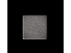 ALLOY Mosaik Fliese Massiv Metall Edelstahl Marine Gebürstet Grau 1,6mm Attica-s-s-mb 1 Paket mit 10 Matten 0,85 m2 Grau