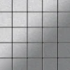 ALLOY Mosaik Fliese Massiv Metall Edelstahl Marine Gebürstet Grau 1,6mm Century-s-s-mb 1 Paket mit 50 Matten 0,5 m2 Grau