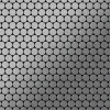 ALLOY Mosaik Fliese Massiv Metall Edelstahl Marine Gebürstet Grau 1,6mm Penny-s-s-mb 1 Paket mit 10 Matten 0,88 m2 Grau