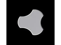 ALLOY Mosaik Fliese Massiv Metall Edelstahl Marine Hochglanz Grau Ubiquity-s-s-mm 1 Paket mit 10 Matten 0,75 m2 Grau