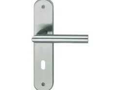 Alpertec Langschild-Renovierungsgarnitur Nora Reno Edelstahl satiniert