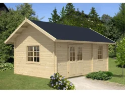 Alpholz Gartenhaus Arizona 678 cm x 490 cm Imprägniert Pinie