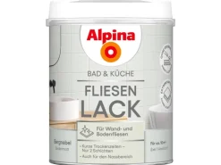 Alpina Fliesen-Lack Bad & Küche 2 Komponenten Bergnebel Seidenmatt 750 ml