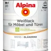 Alpina Weißlack für Möbel & Türen glänzend 750 ml