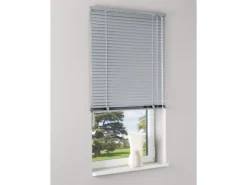 Aluminium Jalousie Burgos 70 cm x 160 cm Silber