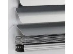 Aluminium Jalousie Burgos 70 cm x 160 cm Silber