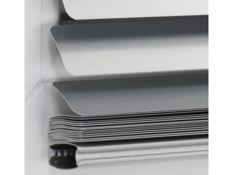 Aluminium Jalousie Burgos 70 cm x 160 cm Silber