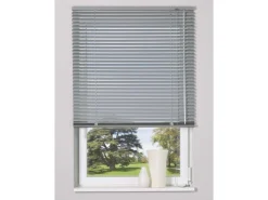 Aluminium Jalousie Burgos 70 cm x 160 cm Silber