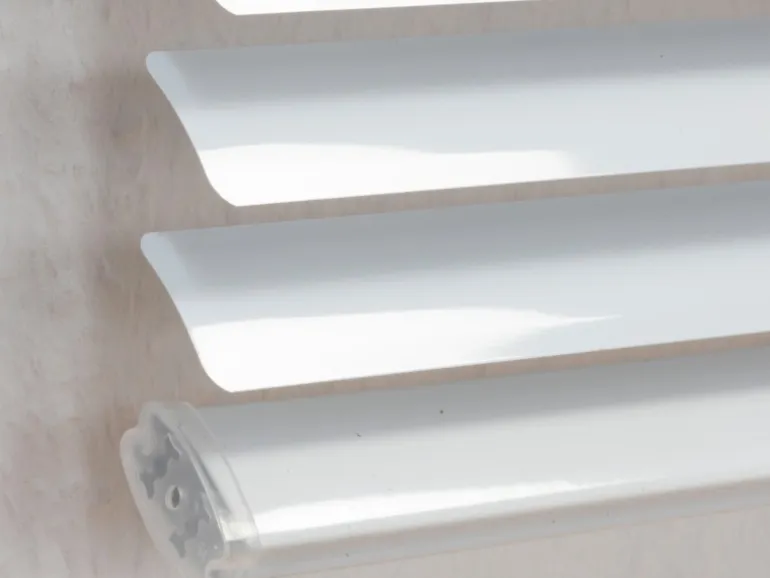 Aluminium Jalousie Burgos 140 cm x 160 cm Weiß