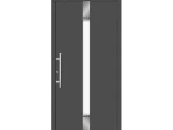Aluminium-Haustür Moderno M440/B 110 x 210 cm Anthrazit Metallic Anschlag Links