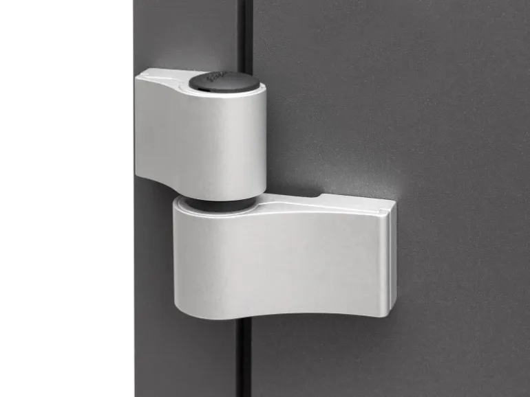 Aluminium-Haustür Moderno M500/P 110 cm x 210 cm Anthrazit Metallic Anschlag R