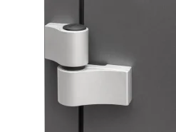 Aluminium-Haustür Moderno M500/P 110 cm x 210 cm Anthrazit Metallic Anschlag L