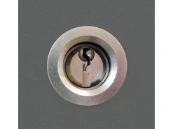 Aluminium-Haustür Moderno M430/B 110 x 210 cm Weiß Anschlag Links