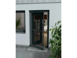 Alurahmen Insektenschutz Tür Anthrazit 100 x 215 cm