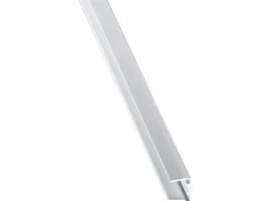 Alu-U-Profil 1,6 cm Tropfnase Weiß 98 cm