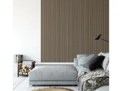 Amadeo Akustikpaneel Selbstklebend Eichenfurnier Natur 240 cm x 30,5 cm FSC®