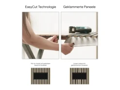 Amadeo Akustikpaneel Selbstklebend Eichenfurnier Natur 240 cm x 30,5 cm FSC®