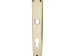 AnsaPro Zimmertür-Langschilderpaar PZ Iller Alu Neusilber