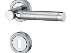 AnsaPro Zimmertür-Rosetten-Garnitur Rhein Edelstahl