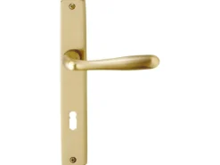 AnsaPro Zimmertür-Schild-Garnitur BB Ruhr Messing MA