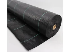 Aquagart 5m² Bodengewebe Unkrautfolie Mulchfolie 100g 1,65m Breit Schwarz