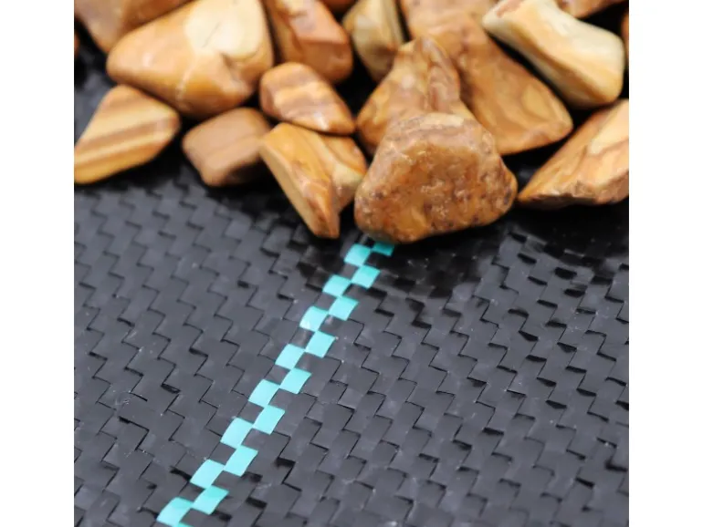 Aquagart 5m² Bodengewebe Unkrautfolie Mulchfolie 100g 1,65m Breit Schwarz