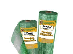 Aquagart 4m Gitterfolie Gartenfolie Gewächshausfolie Frühbeetfolie 3m Breit