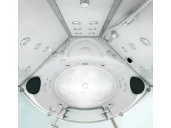 AquaVapore Dampfdusche Whirlpool Dusche Duschkabine K60-WS-EH 140x140cm