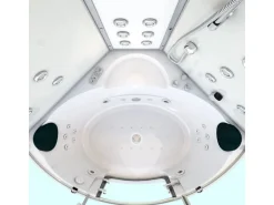 AquaVapore Dampfdusche Whirlpool Dusche Duschkabine K70-WS-TH-EC-SC 150x150cm