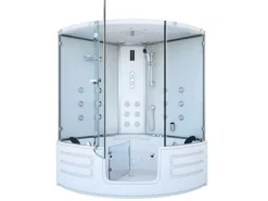 AquaVapore Dampfdusche Whirlpool Dusche Duschkabine K70-WS-TH-EC-SC 150x150cm