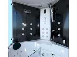 AquaVapore Dampfdusche Whirlpool Dusche Duschkabine K70-SW-TH-EC-SC 150x150cm