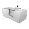 AquaVapore Seniorenwanne mit Tür Whirlpool S12-TH-AIR-R Badewanne 85x170cm