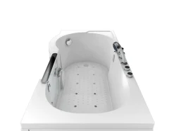 AquaVapore Seniorenwanne mit Tür Whirlpool S12-AIR-R Badewanne 85x170cm