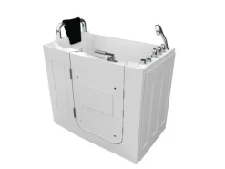 AquaVapore Sitzwanne Whirlpool Badewanne mit Tür S08WP-TH-A-L 68x110cm