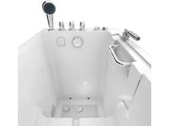 AquaVapore Sitzwanne Whirlpool Badewanne mit Tür S08WP-TH-A-L 68x110cm