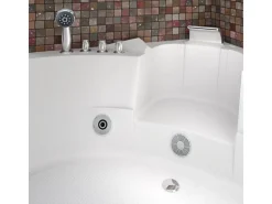 AquaVapore Whirlpool Pool Badewanne Wanne W05H-SC 140x140cm