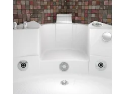 AquaVapore Whirlpool Pool Badewanne Wanne W05H-SC 140x140cm